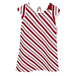 NWT Gymboree Ho Ho Ho Candy Cane Striped Ponte Dress Size 10